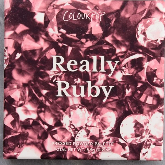 ColourPop Eyeshadow Quad: Really Ruby, .21oz, NIB - Picture 2 of 4